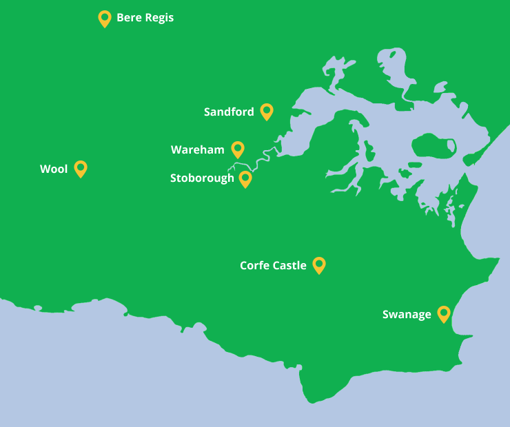 Map of Area Covered